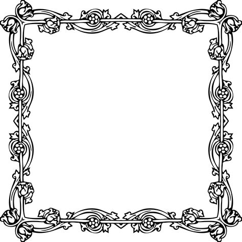 Victorian Border Png Picture Victorian Border Png