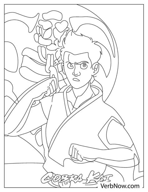 Free Cobra Kai Coloring Pages And Book For Download Printable Pdf Verbnow