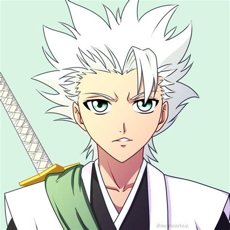 Toshiro Hitsugaya Bleach By Moriearts