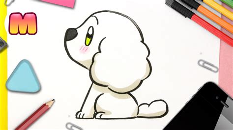 COMO DIBUJAR UN PERRO KAWAII Dibujos Faciles Kawaii Aprende A