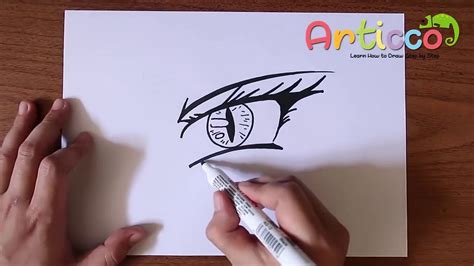 How To Draw Demon Eyes Youtube