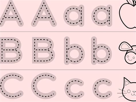 Trace The Abcs Printable Worksheets And Printables Scholastic Parents