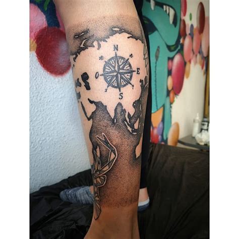 101 Amazing World Map Tattoo Designs You Need To See Outsons