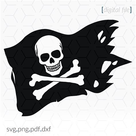 Scrapbooking Craft Supplies Tools Pirate Ship SVG Skull Flag Svg