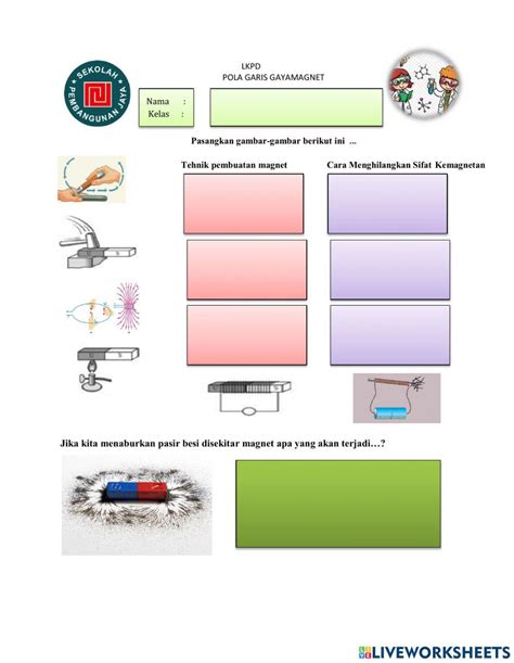 Lembar Kerja Siswa Interactive Exercise For 6 Live Worksheets