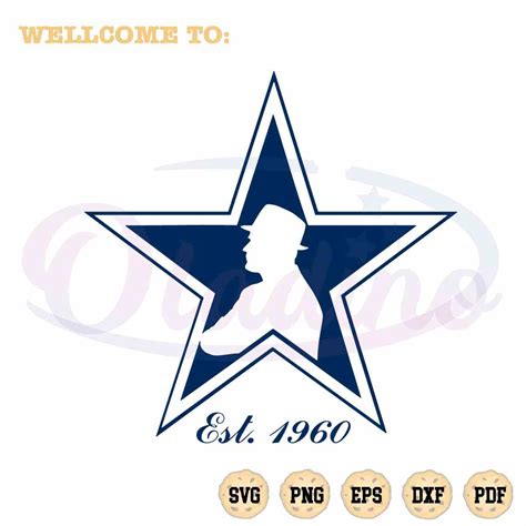 Dallas Cowboys Logo Nfl Team Svg Football Team File For Cricut Oladino