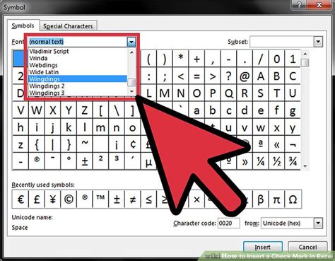 How To Insert A Check Mark In Excel 6 Steps With Pictures