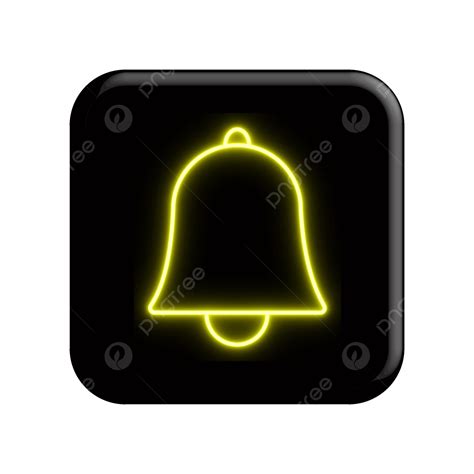 Notification Icon 3d Glowing Notify Icon Notification Icon