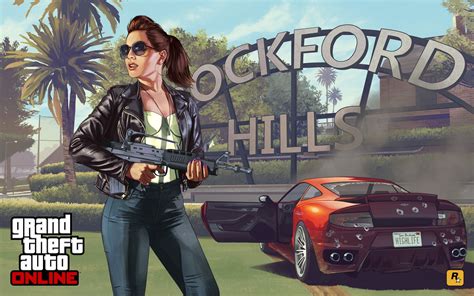 Stunning Hd Wallpaper Of Grand Theft Auto V Rockford Hills