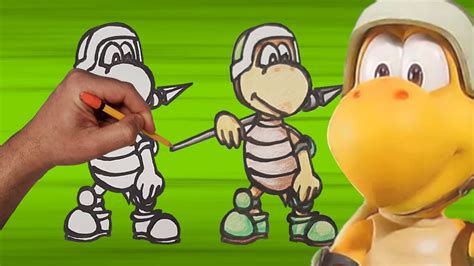 5 Steps To Draw KOOPA TROOPA From Super Mario Easy Step By Step