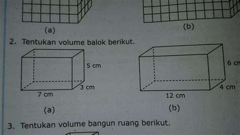 Volume Kubus Dan Balok Matematika Kelas Sd Youtube