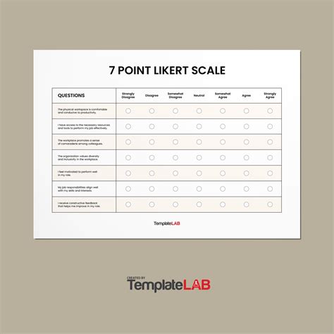 27 Free Likert Scale Templates Examples Word Excel PPT 59 OFF