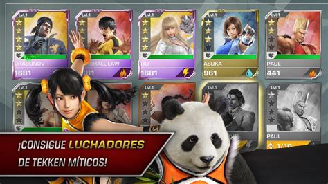 Ya Puedes Descargar Tekken En Android 20 Personajes Y Modos Online