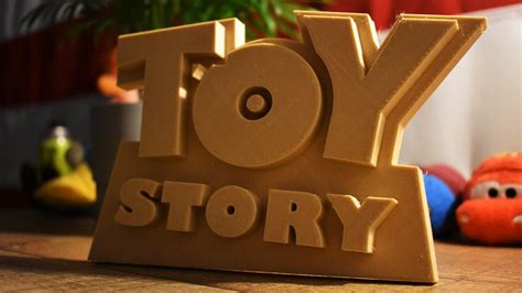 Disney Pixar Toy Story Wooden Logo Wooden Plaque Sign Wall Etsy