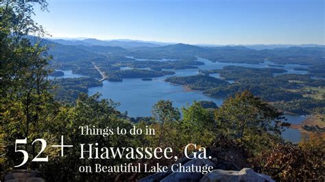 52 Things To Do In Hiawassee Ga On Beautiful Lake Chatuge