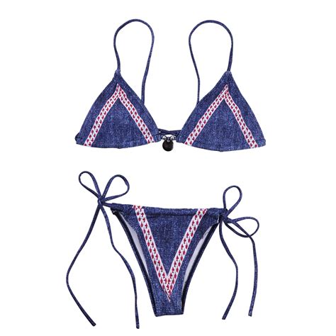 2018 Swimwear Women Sexy Micro Bikinis Set Brazilian Bikini Thong