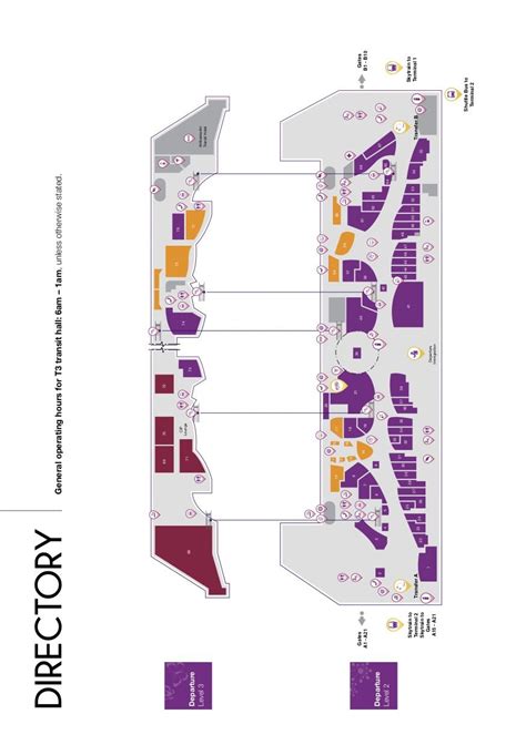 Singapore Changi Airport Map Singapore Changi Airport Airport Map