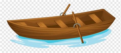 Brown Wooden Boat Illustration Rowing Boat Evezu0151s Csxf3nak A Boat