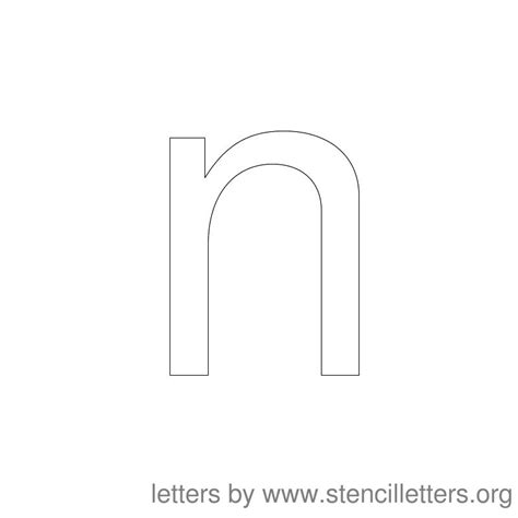 Stencil Letters Large Lowercase To Print Stencil Letters Org