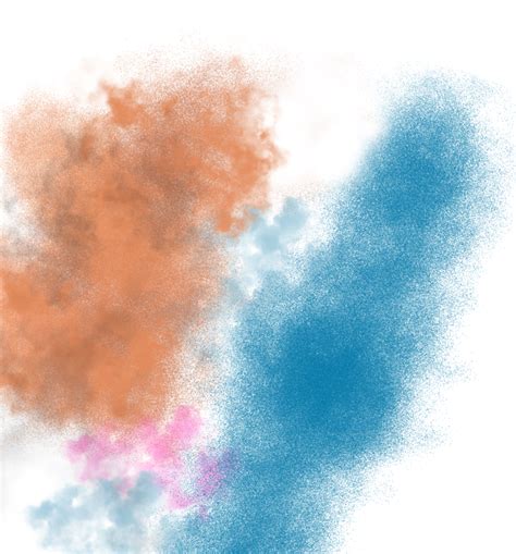 Color Powder PNG Image Transparent