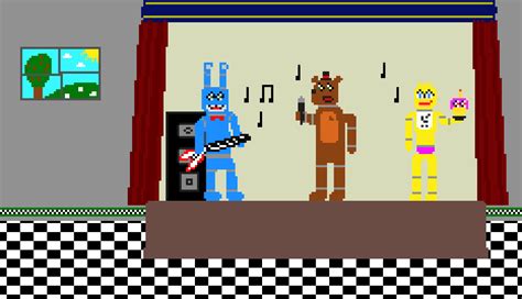 Freddy Fazbears Pizzaria Fnaf 2 Pixel Art Maker