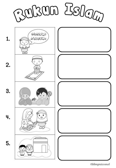 Latihan Rukun Iman Prasekolah Modul Pendidikan Prasekolah Riset