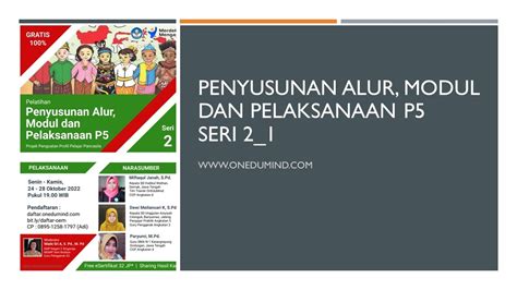 Penyusunan Alur Modul Dan Pelaksanaan Projek Penguatan Profil Pelajar