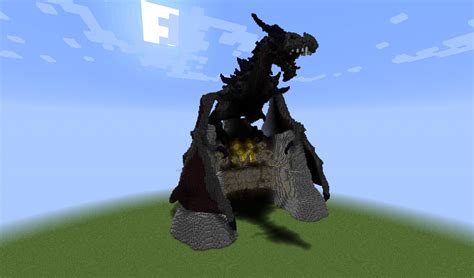 This is our first video, please leave a like or a comment below, and subscribe if you want. Alduin -Dragon from Skyrim in Minecraft Minecraft Map