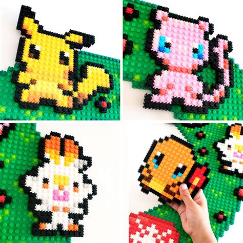 Pix Brix Pokémon Wreath Pokemon bead Pokemon cross stitch 3d perler