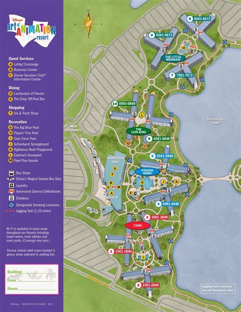 Main Street Memories Disney S Art Of Animation Resort Map The Best