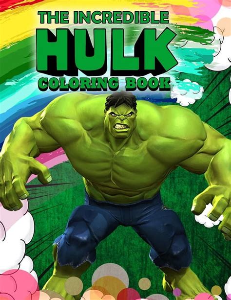 Hulk Coloring Book Hulk Jumbo Coloring Book With Stunning Images For