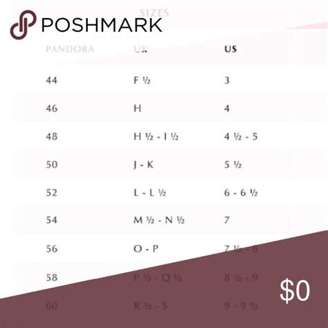 Dec 14, 2017 · here you can find the international pandora ring size conversion chart. PANDORA SIZE CHART | Size chart, Pandora jewelry rings ...