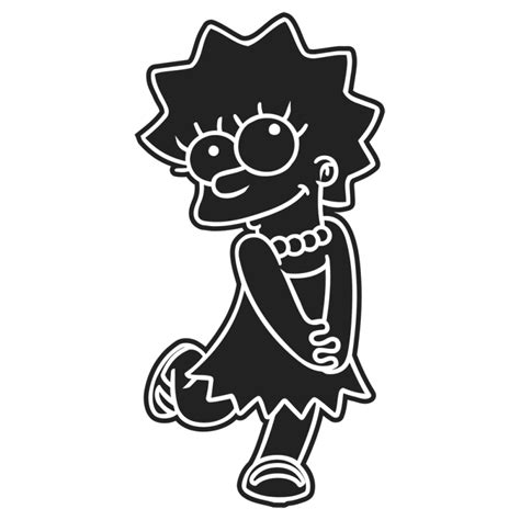 Votre Autocollant Et Sticker Lisa Simpson Au Meilleur Prix Stickers