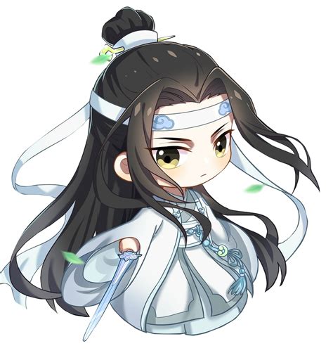 Lan Zhan Render Chibi Mo Dao Zu Shi By Ryuzakyy On Deviantart