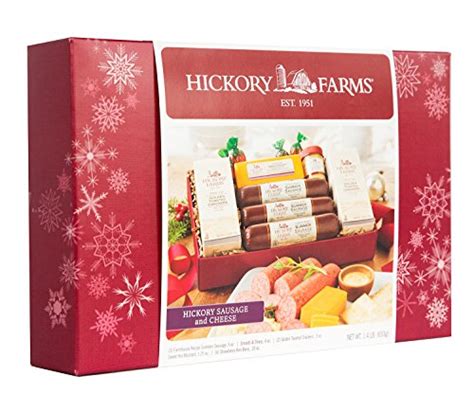 hickory farms sausage and cheese collection deluxe t set 1 4 lbs gourmet ts ts for