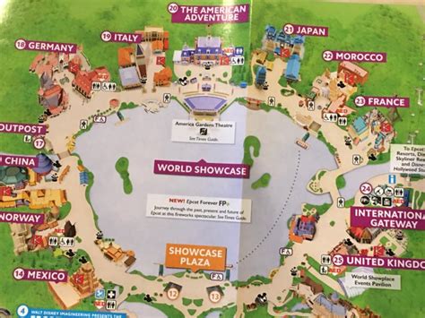 Photos Updated Guidemap Of Epcot