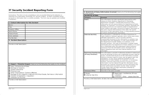 15 Free Incident Report Forms And Templates For Ms Word