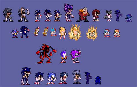 Fnf Bf Sonic Sprites