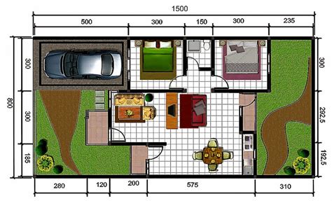 Denah Rumah Design Rumah Minimalis