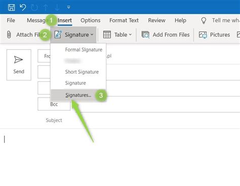 How To Add A Signature In Outlook 365