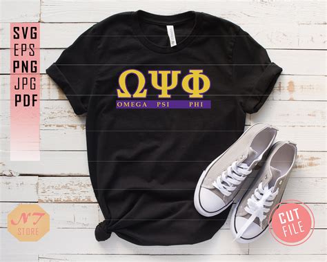 Omega Psi Phi Svg Fraternity Svg Greek Alphabet Svg Greek Etsy