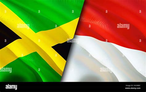 Jamaica Indonesia Flag Hi Res Stock Photography And Images Alamy