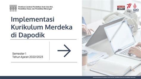 Implementasi Kurikulum Merdeka Di Dapodik Versi