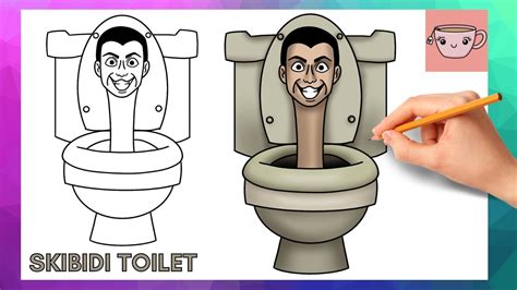 How To Draw Skibidi Toilet Easy Step By Step Drawing Tutorial YouTube