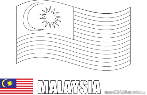 Mari Mewarna Bendera Malaysia