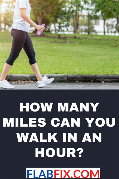 Apr 28, 2020 · how far can an average person walk in a day? How Many Miles Can You Walk in an Hour? - Flab Fix