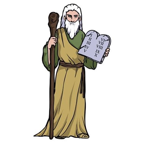 Moses Ten Commandments Clip Art N12 Free Image