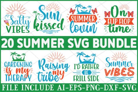 Summer Svg Bundle Free Svg Cut Files