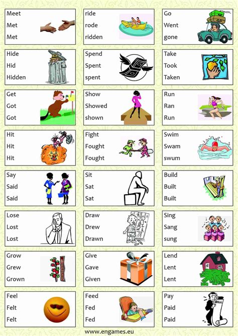 Are Irregular Verbs