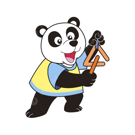 Cute Panda Clipart Transparent Png Hd Cute Panda Hand Drawn Cute